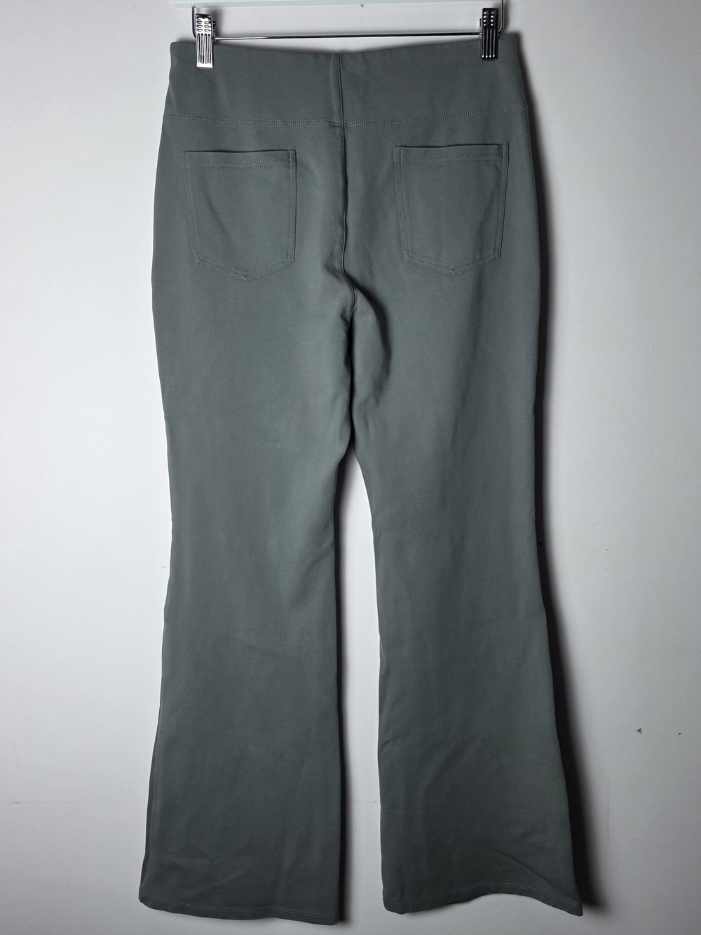 Halara Flex High Waisted Flare Work Pants Gray Petite Medium - Picture 5 of 9